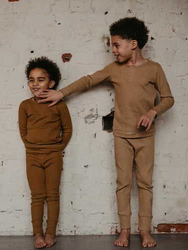 The Simple Folk Ribbed Legging, Cinnamon